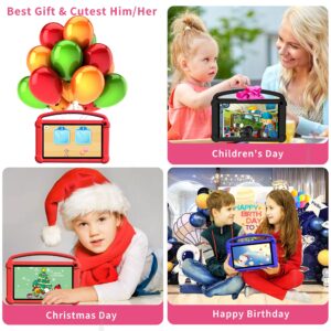 BYYBUO Kids Tablet, 7 inch Tablet for Kids, Android 11 Tablets, Children Tablet with Shockproof Case