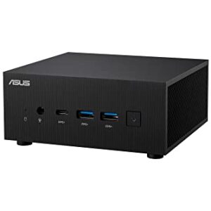 ASUS ExpertCenter PN52 Mini PC System with AMD 6-Core R5-5600H, 8GB DDR4 RAM, M.2 PCIE 256GB SSD, WiFi 6E, Bluetooth, USB-C, Windows 11 Pro