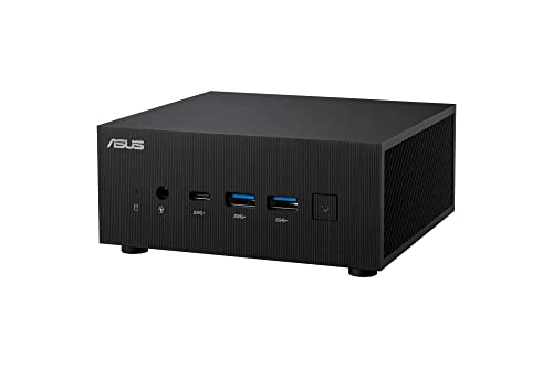 ASUS ExpertCenter PN52 Mini PC System with AMD 6-Core R5-5600H, 8GB DDR4 RAM, M.2 PCIE 256GB SSD, WiFi 6E, Bluetooth, USB-C, Windows 11 Pro