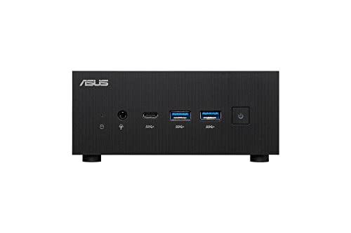 ASUS ExpertCenter PN52 Mini PC System with AMD 6-Core R5-5600H, 8GB DDR4 RAM, M.2 PCIE 256GB SSD, WiFi 6E, Bluetooth, USB-C, Windows 11 Pro