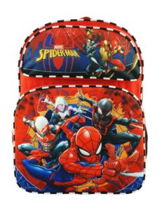 ruz marvel spider-man large 3-d eva molded 16 inch backpack
