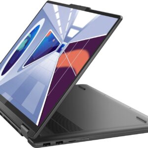 Lenovo Yoga 7 7i 2-in-1 Business Laptop (16" FHD+ Touchscreen, Intel 10-Core i7-1355U, 16GB LPDDR5 RAM, 1TB SSD, Active Stylus), Long Battery Life, Backlit, FP, 1080p Webcam, Win 11 Home, Storm Grey