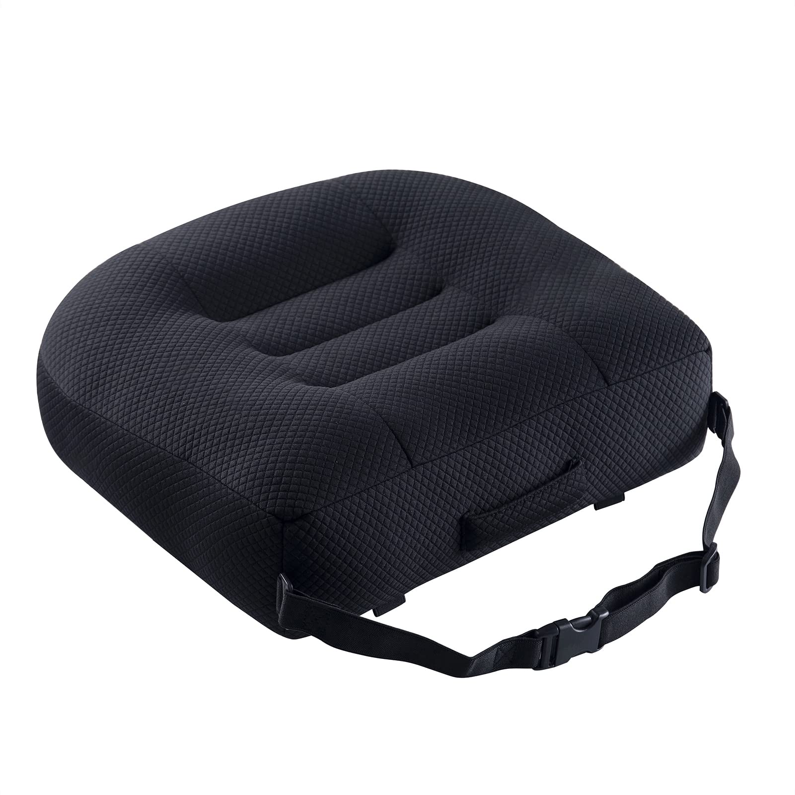 Seat Cushion Pillow for Office Chair/Car, Adult Car Booster Cushions for Short People Increase Field of View, Support Chair Pad for Butt, Tailbone, Back, Coccyx for Computer, Desk Chair