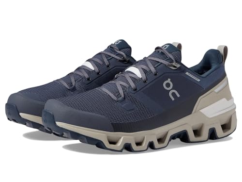 ON Cloudwander Waterproof (Women) Navy/Desert 8.5 M