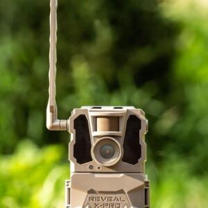 TACTACAM Reveal X PRO Cellular Trail Camera, Verizon and AT&T, NO Glow, Integrated GPS Tracking, Built in LCD Screen, HD Photo and HD Video (X-PRO)