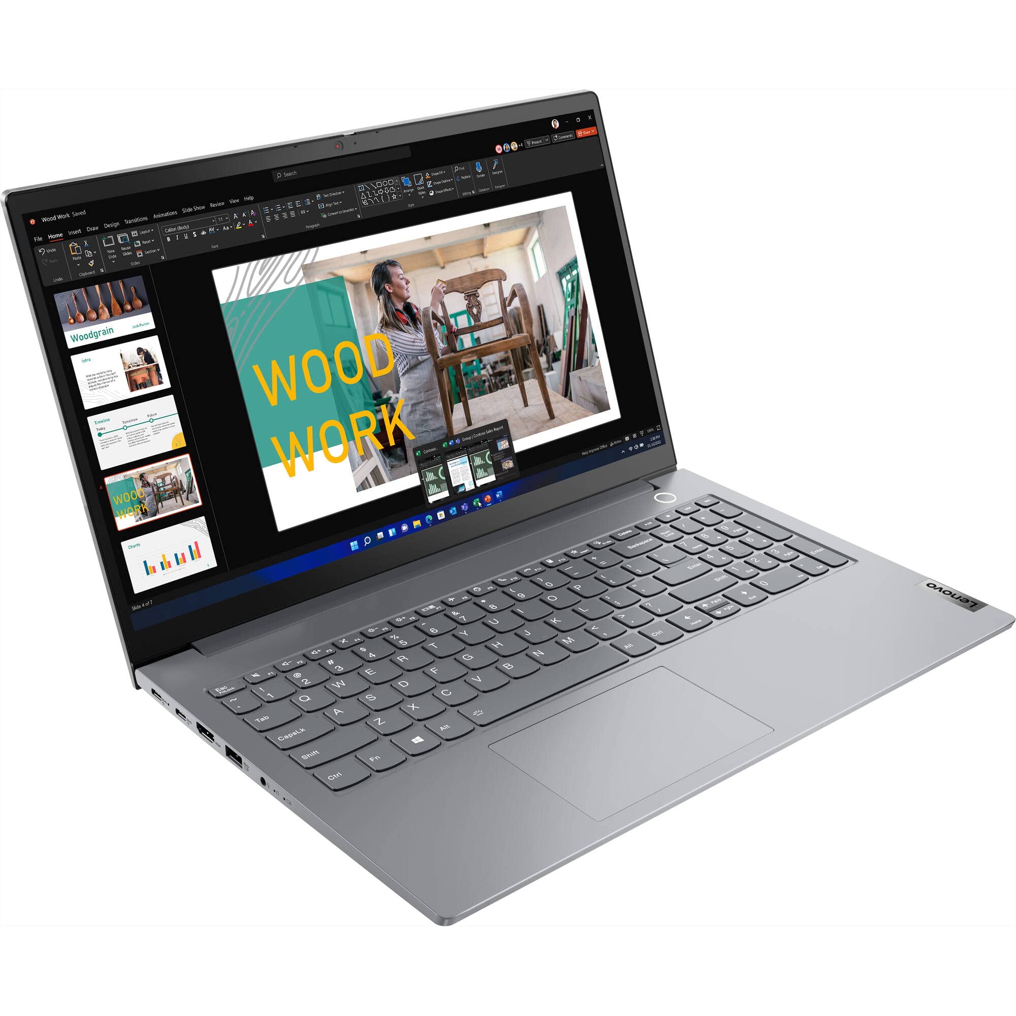 Latest Lenovo ThinkBook 15 Gen 4,15.6" FHD (1920 x 1080) IPS, Anti-Glare, 12th Gen Intel i7-1255U, 512GB SSD, 16GB DDR4, Thunderbolt 4, 1080P Camera, Win 11 Pro - Mineral Grey (Authorized Reseller)