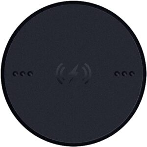 razer wireless charging puck for basilisk v3 pro gaming mouse: magnetic wireless charging - compatible with qi charging devices - mouse and mouse dock sold separately