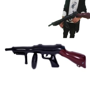 4 Pcs Inflatable Gun Props Costume Accessories Inflatable Machine Gun Cosplay Theme Party Birthday Decoration Balloon