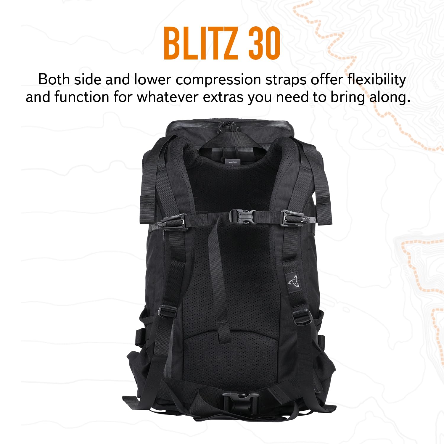 Mystery Ranch Blitz 30 L/XL Backpack - Easy Traveling Use, Black