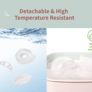 Suatata Wearable Breast Pump︱Milk Catcher / Collector for Breastfeeding Relief with Pumping Function︱Silicone Reusable Nursing Pads for The Let-Down︱Breast Feeding Essencials (2Pcs)