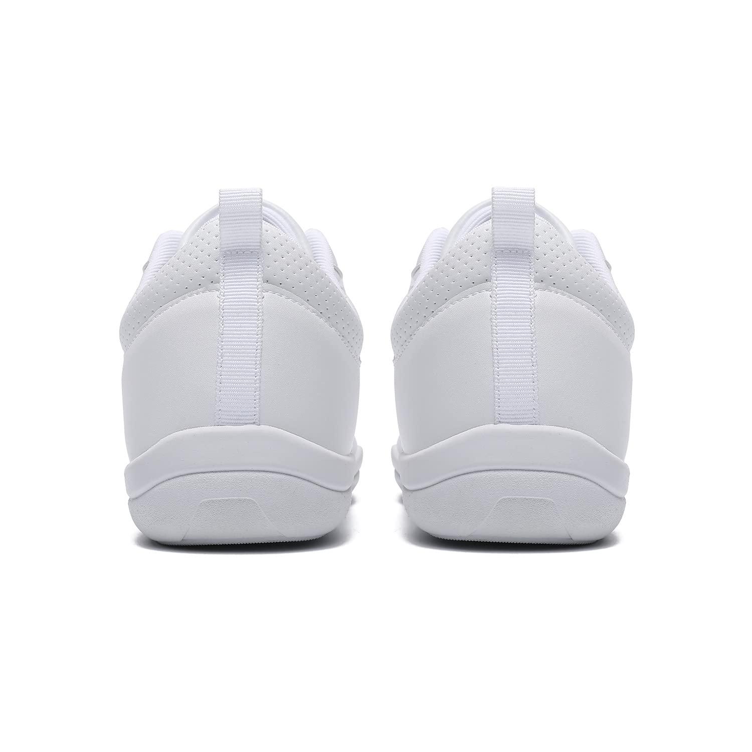 HWJHMX Cheer Shoes Girls White Shoes Youth Womens Cheerleading Fashion Sports Shoes Training Athletic Comfortable Breathable Shoes Flats Kids Cheer Sneakers