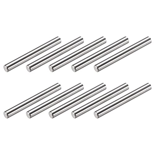 METALLIXITY Dowel Pin (5x40mm) 15Pcs, 304 Stainless Steel Shelf Support Pegs Pin Fastener Elements - for Metal Devices, Furniture Installation, Industrial, DIY