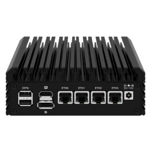 MOGINSOK 2.5GbE Linux Firewall Micro Appliance Celeron N5105 4xIntel I226 Nic Firewall Router PC Barebone No Ram No SSD AES-NI