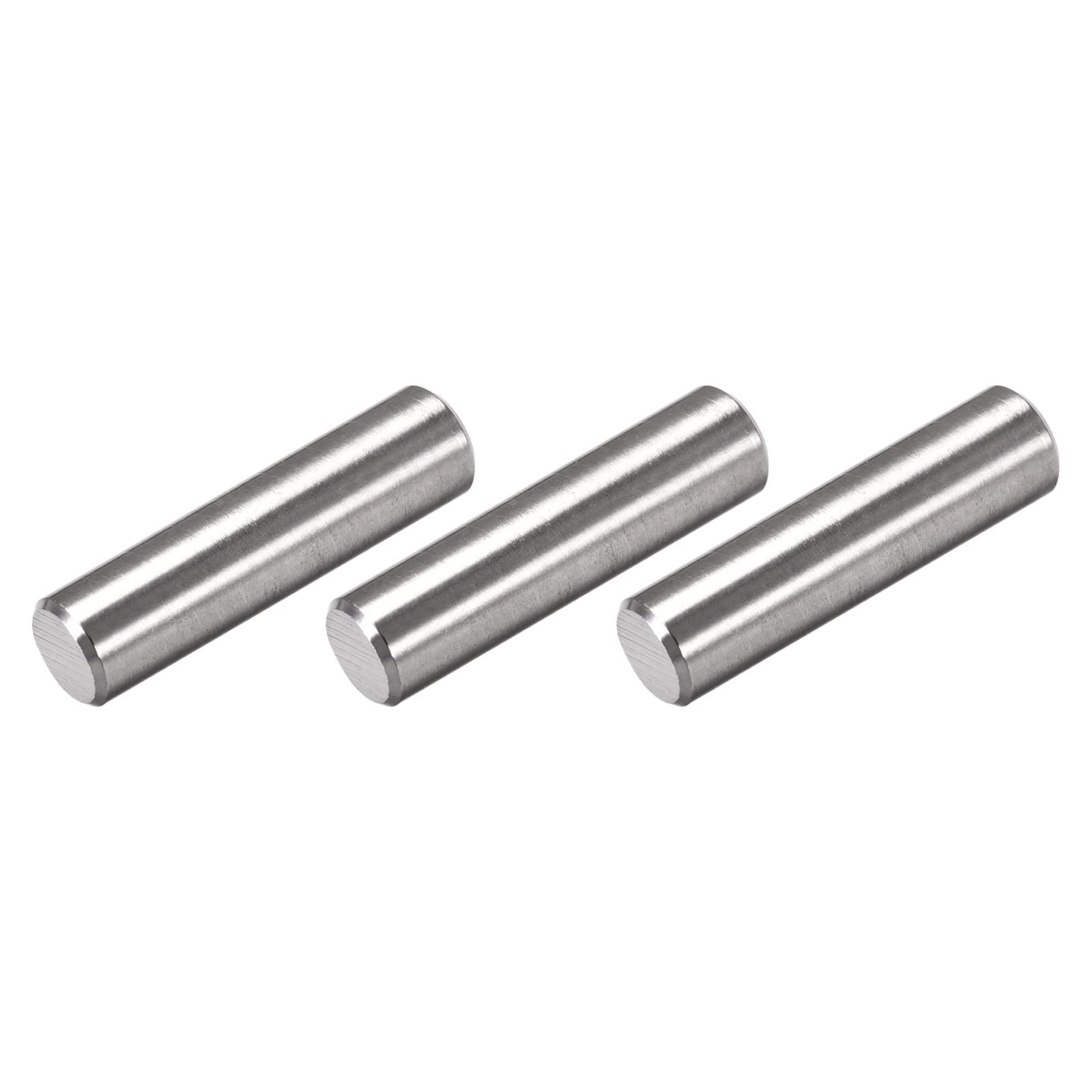 METALLIXITY Dowel Pin (12x45mm) 3Pcs, 304 Stainless Steel Shelf Support Pegs Pin Fastener Elements - for Metal Devices, Furniture Installation, Industrial, DIY