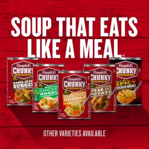 Campbell's Chunky Soup, Chili Mac, 16.3 Oz Can (Case of 8)