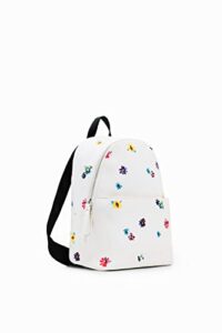 desigual women's accessories pu backpack mini, white, one size