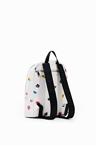 Desigual Women's Accessories PU Backpack Mini, White, One Size