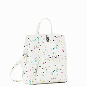 Desigual Women's Accessories PU Backpack Mini, White, One Size