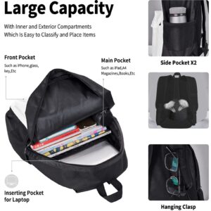 DWONDFORT Fashion Backpack Combination With Lunch Bag Pencil Bag Travel Schoolbag (BACKPACK-2)