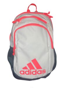 adidas young creator backpack (pink tint/signal pink/onix grey, one size)