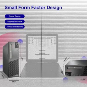 Lenovo Thinkcentre M83 Desktop Refurbished Computer Tower PC, Intel i7 4790 up to 4.0GHz, 32GB RAM,512GB SSD, Built-in AC WiFi, DVD, Windows 10 Pro (Renewed)