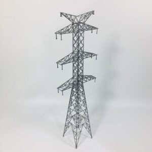 benme n scale train railway scene plastic high voltage electric tower finished model
