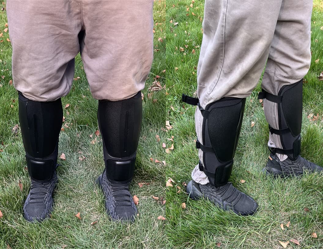 Leg Guard Shin Guard for Weed Eating Trimming & Mowing-Shin Protector for Yard Work-Shin Knee Pads for Gardening