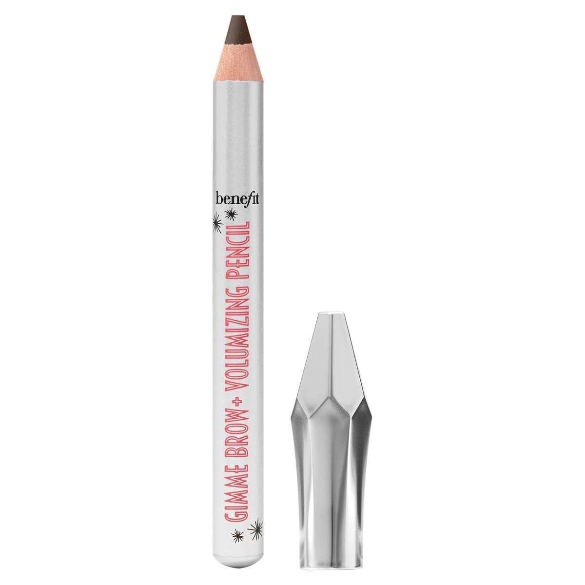 Benefit Cosmetics Mini Gimme Brow + Volumizing Fiber Eyebrow Pencil 4, 0.02 Ounce (Pack of 1)