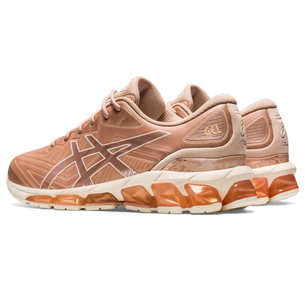 ASICS Women's Gel-Quantum 360 VII Sportstyle Shoes, 10, Bisque/Rose Gold