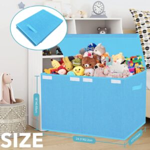 JAYSDAYLY Toy Box for Kids,Collapsible Large Toy Storage Boxes Chest Organizer for Boys,Girls 24.5 * 13 * 16 inches