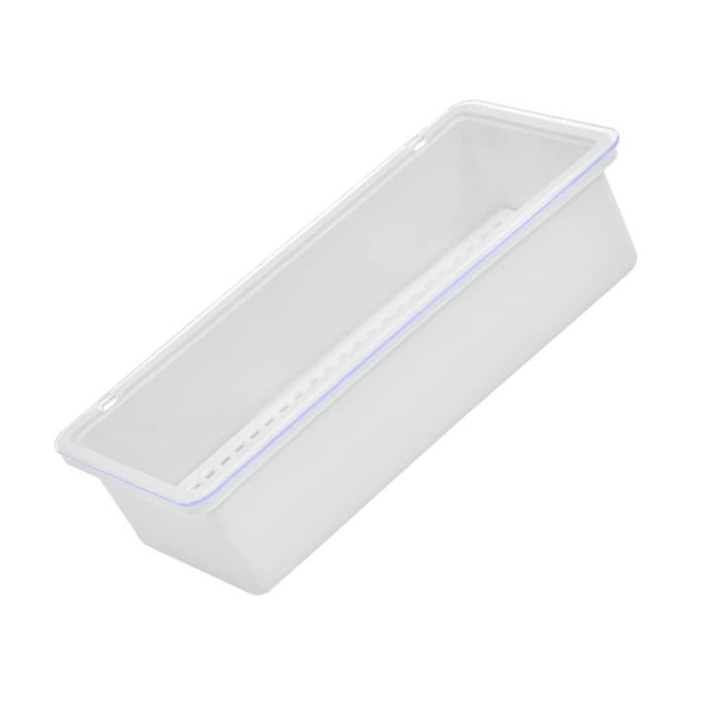 Cabilock Box Chopsticks Box Drain Box Flatware Tray Chopsticks Metal Cutlery Case Containers with Lids Kitchen Drawer Organizer Spoon Tray Straw White Kitchenware Pp Household