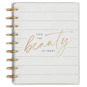 happy planner 2023 daily planner and calendar, 12-month daily, weekly, and monthly planner, jan. 2023–dec. 2023, vertical layout, gold & black theme, classic size, 7 inches by 9 1/4 inches