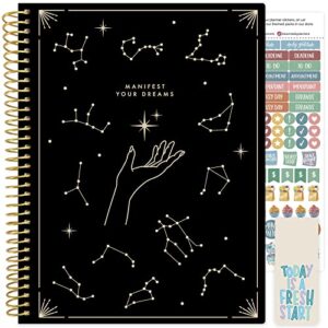 bloom daily planners 2023-2024 (8.5" x 11") academic year day planner (july 2023 - july 2024) - weekly/monthly dated agenda organizer with tabs - zodiac