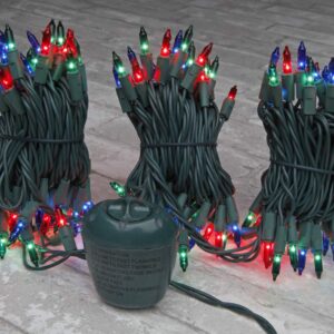 2 Packs of DecoBrite Multicolor 8 Mode Function 150 ct. Indoor/Outdoor Christmas String Lights (2pks, Multicolor)