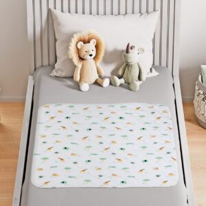 Lynmark Safari Waterproof Bed Pad - Portable, Reusable, Absorbs Up to 1000ml, Suitable for Children Over 2 Years Old