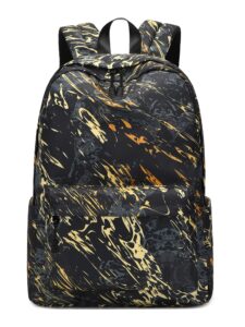 tpeohan black backpacks for school teen boys backpacks for elementary book bags marble