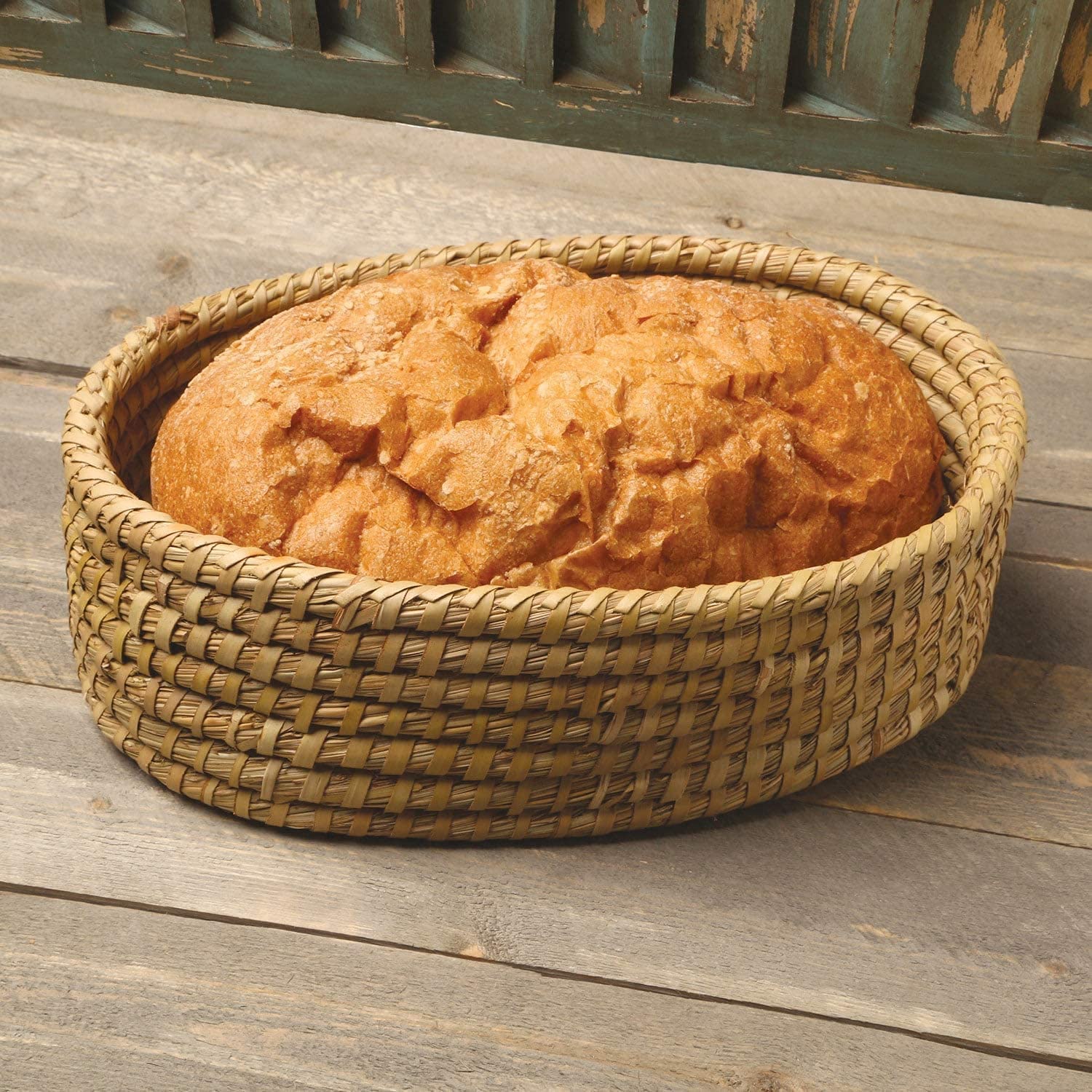 Bread Warmer Basket with Stone - Bread Basket for Serving Tortilla, Sourdough, Bakers Gift, Warming Terracotta, House New Home Gifts for Kitchen, Bread Maker Women, Men, Birthday, Hostess Farmhouse