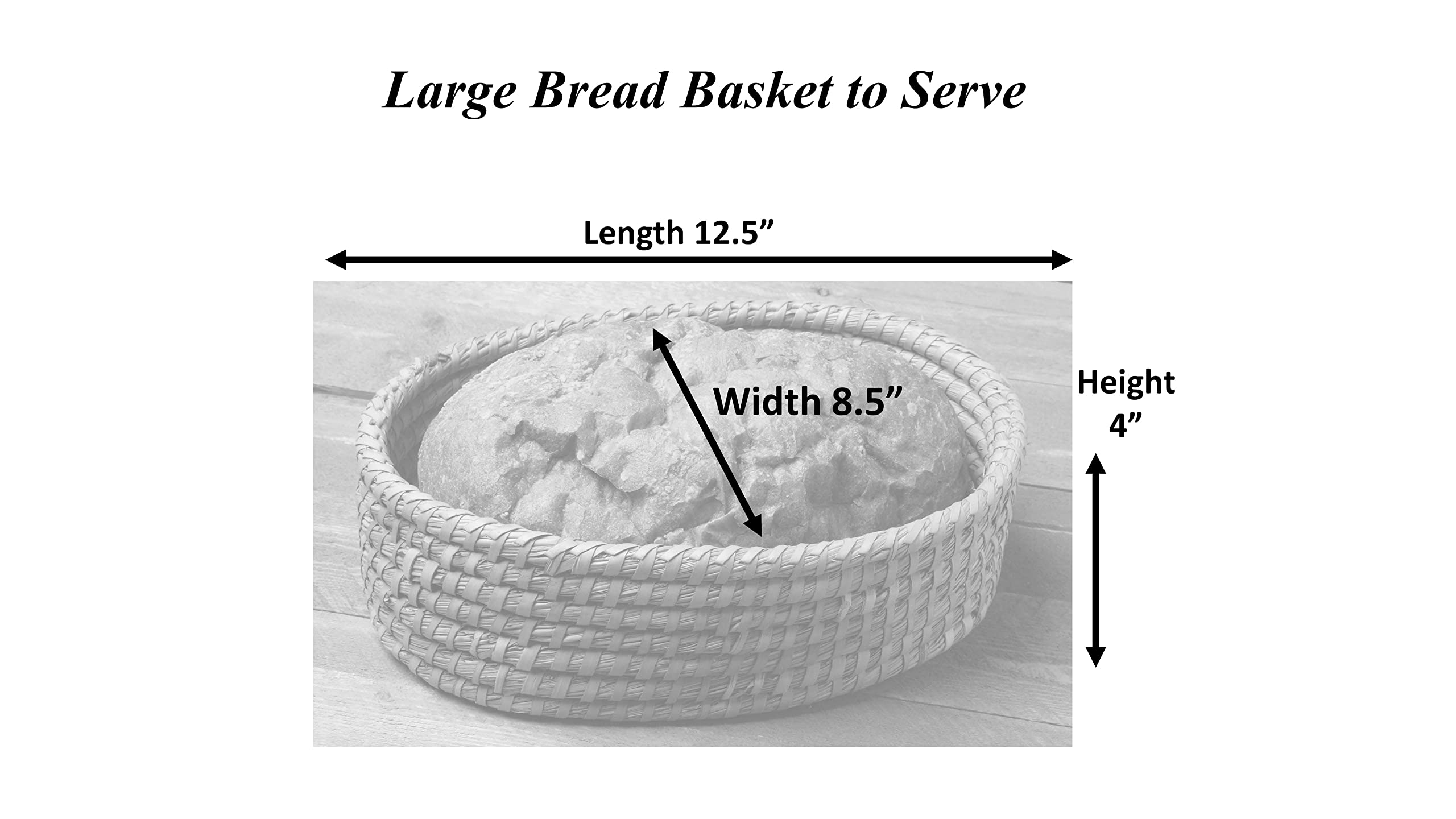 Bread Warmer Basket with Stone - Bread Basket for Serving Tortilla, Sourdough, Bakers Gift, Warming Terracotta, House New Home Gifts for Kitchen, Bread Maker Women, Men, Birthday, Hostess Farmhouse