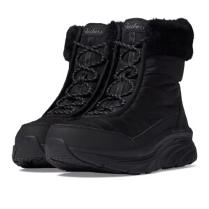 Skechers D'Lux Walker - Winter Solice Black/Black 8 B (M)