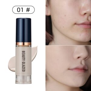 MYUANGO Foundation Makeup Base de maquillaje alta cobertura Liquid Foundation Makeup Full Coverage Foundation Corrector Maquillaje (04)