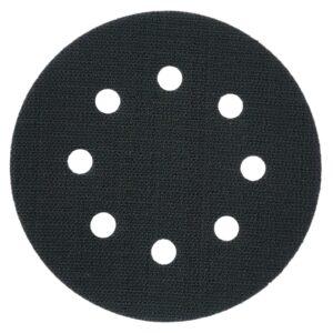 5 inch 8 hole premium hook and loop pad saver for random orbital sanders pads notably extends the backing pad´s lifetime,multi hole pad protector (1 pack)