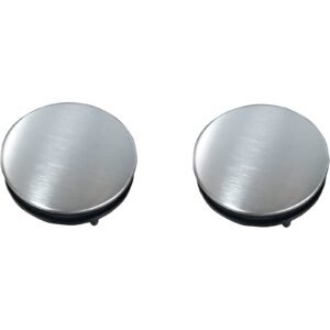 2 pack kitchen sink faucet hole cover faucet hole cover stainless steel (dia 1.22 to 1.57 inch, short)