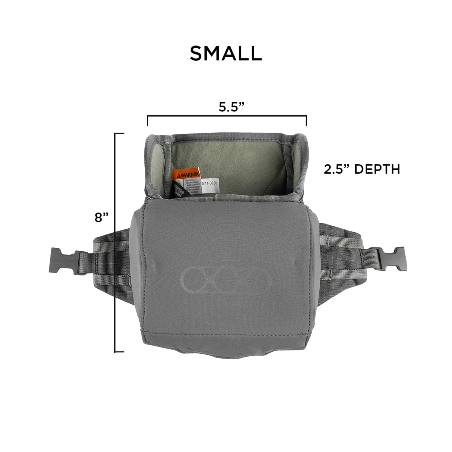 Eberlestock Recon Modular Bino Pack - Advanced Binocular Harness System with Customizable Attachments - Dry Earth - Small