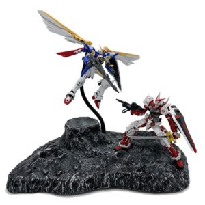 allcolor action figures stand - anime figure display base - figure toys flight effects holder - 1/12 figures diorama - 6 inch figures stand - lunar surface - dnd terrain
