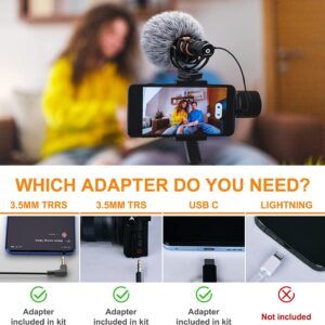 comica VM10 PRO Universal Video Microphone - Adjustable Gain, USB C Digital Output, Monitoring - Shotgun Mic for Camera, Smartphone, Tablet, PC - Ideal for Vlogging, Live Streaming, and Recording