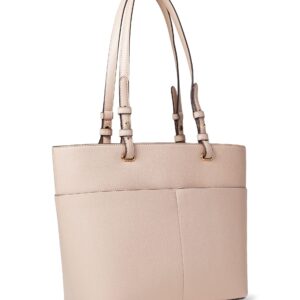 Michael Kors Bedford Medium Top Zip Pocket Tote Soft Pink 1 One Size