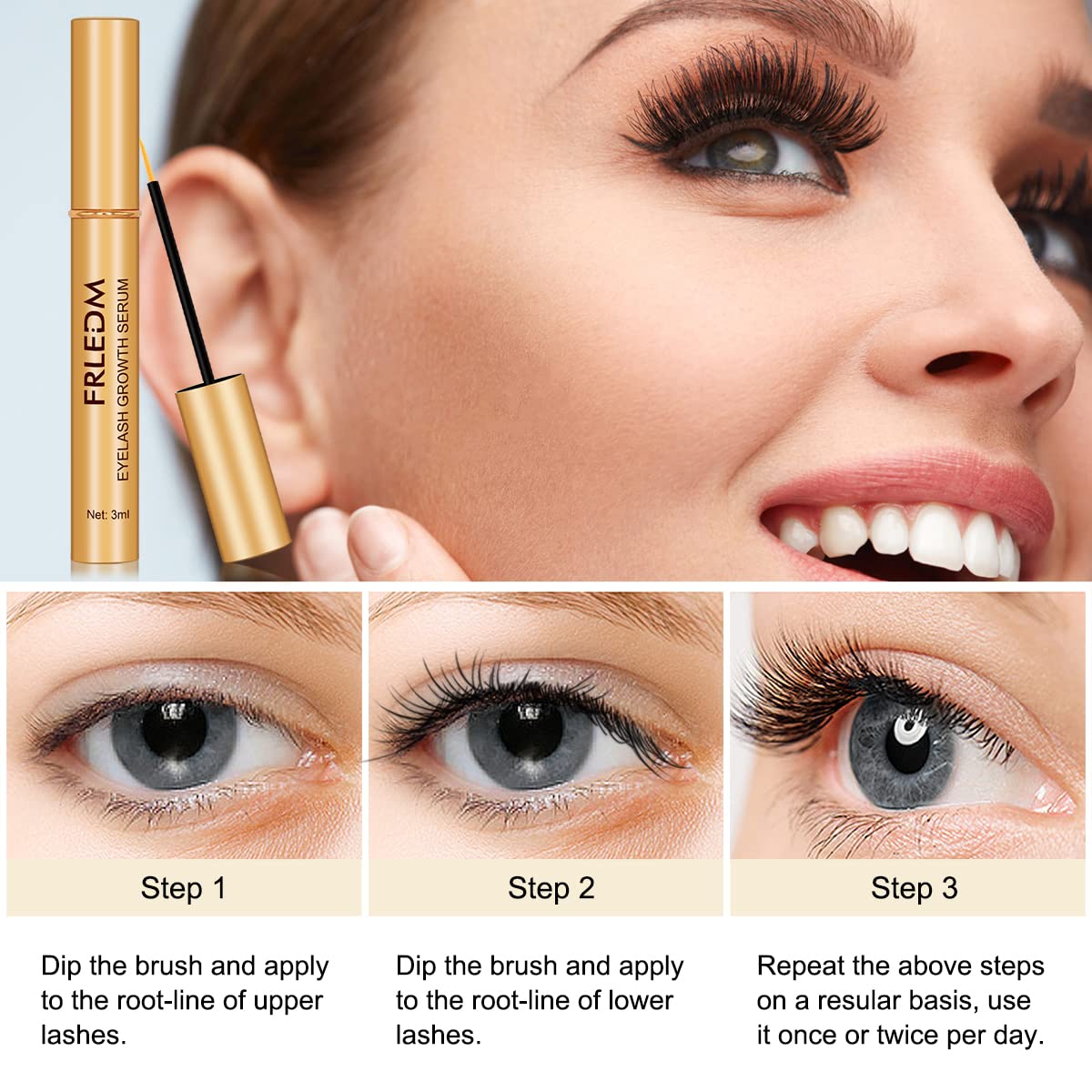 𝐏𝐑𝐈𝐌𝐄 𝐃𝐀𝐘 𝐃𝐄𝐀𝐋𝐒 Eyelash Growth Serum, 2 Pack Lash Boost Serum for Longer, Fuller Thicker Lashes, Lash Enhancing Serum for Natural Lashes or Lash Extensions & Brows