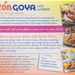 Goya Foods Sazón Seasoning With Azafran 3.52 Ounce (Pack of 3)