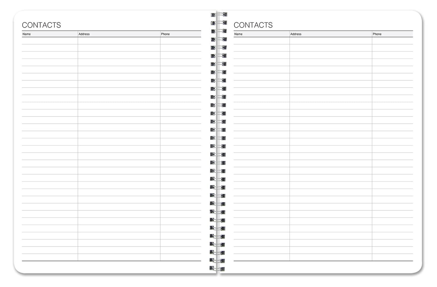 BookFactory 2023 Weekly Calendar (2 Pages per Week - 148 Pages - 6" X 9") / 2023 Weekly Planner/Weekly Organizer. Wire-O Bound (CAL-148-69CW-A(WEEKLY-CAL2023))