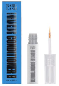 babe lash enhancing conditioner - conditioning serum for eyelashes, with peptides and biotin, promotes fuller & thicker looking lashes, companion to essential lash serum | 1ml, starter supply